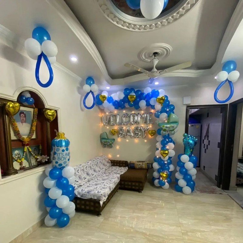 Welcome Baby Balloon Arch