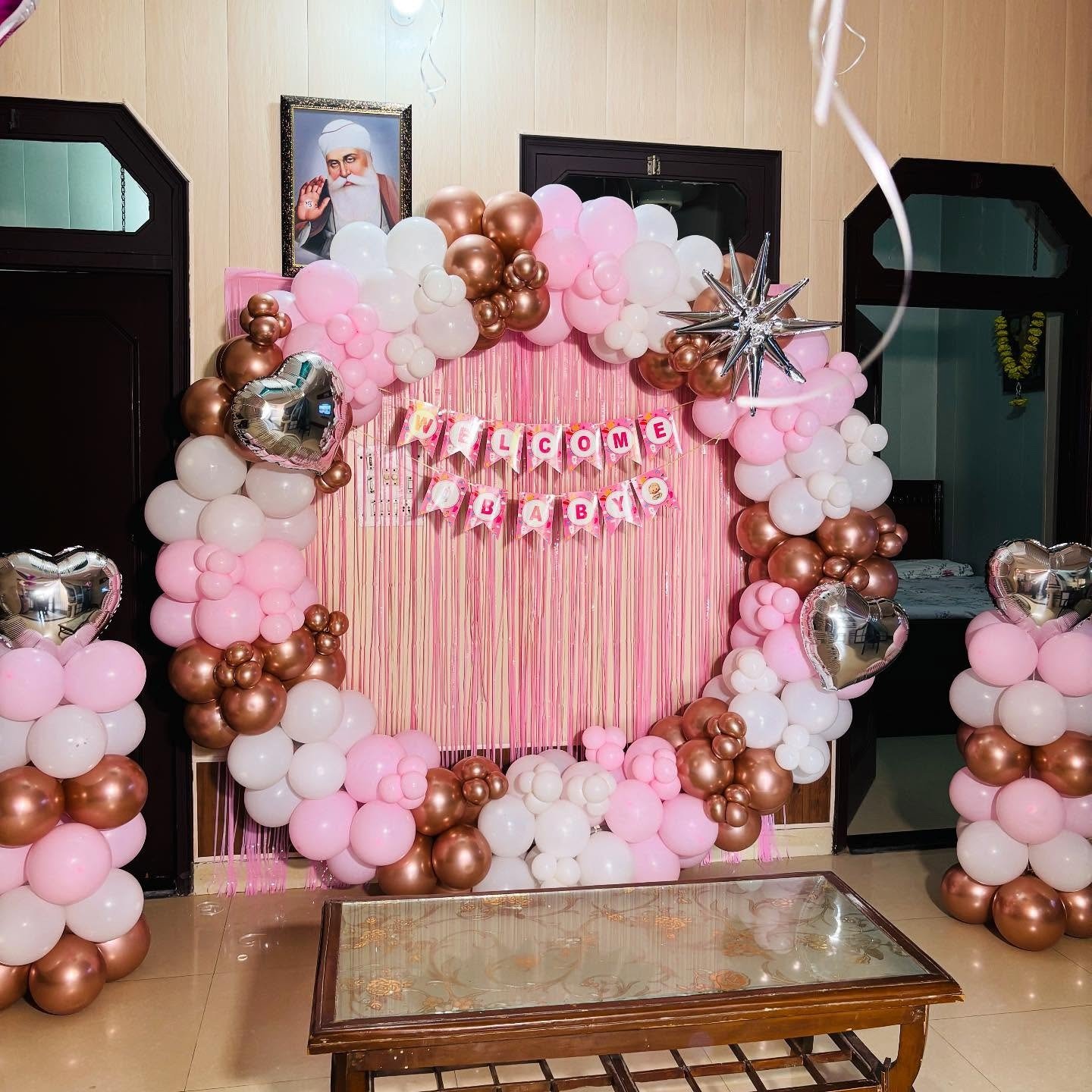 Baby Welcome Ring Setup