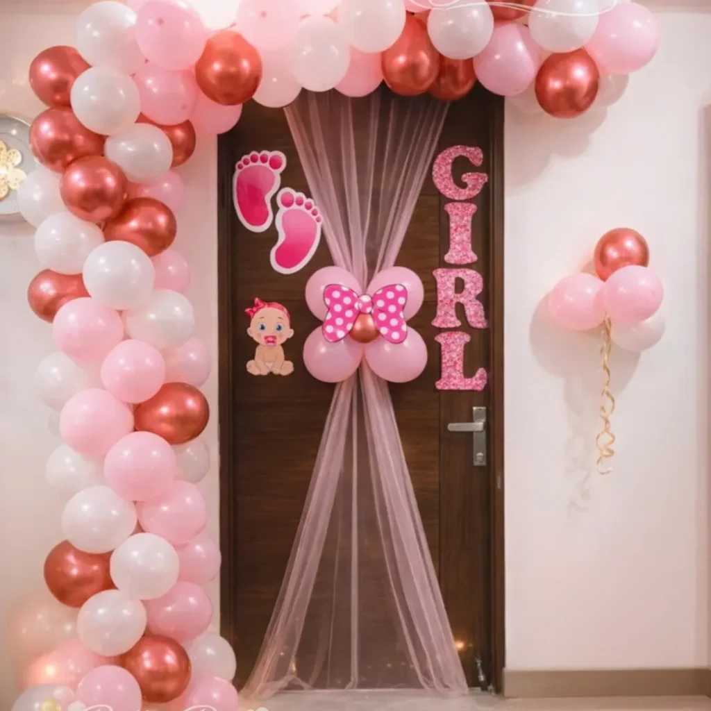 Elegant Newborn Welcome Setup