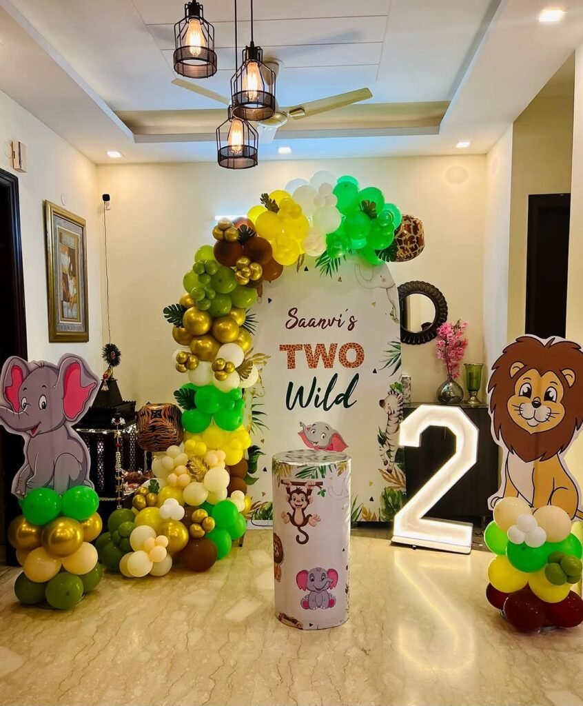 Jungle Safari Theme Birthday Decor
