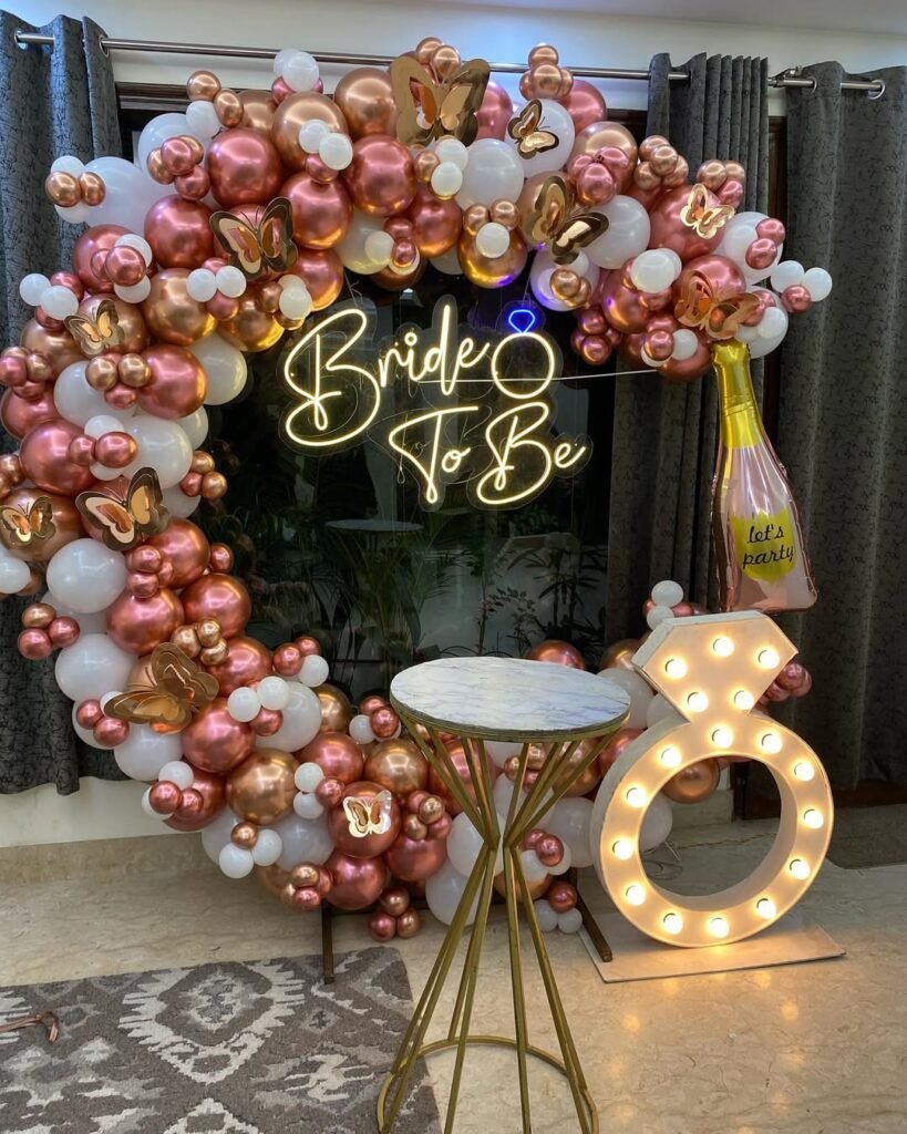 Bride To Be Balloon Arch