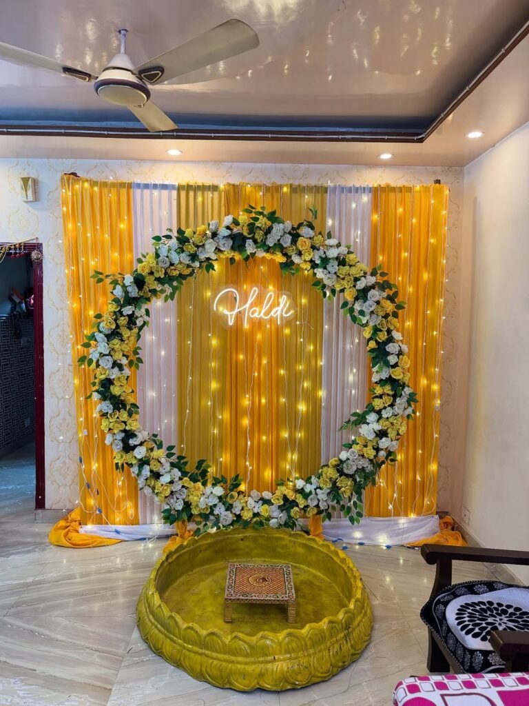 Haldi Decoration