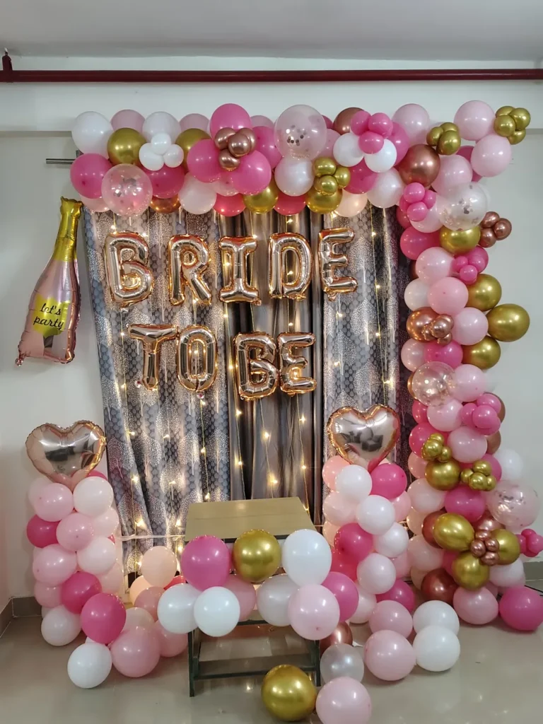 Bridal shower Room Decoration