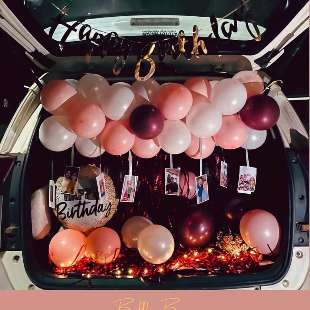 Birthday Car Dikki Decoration