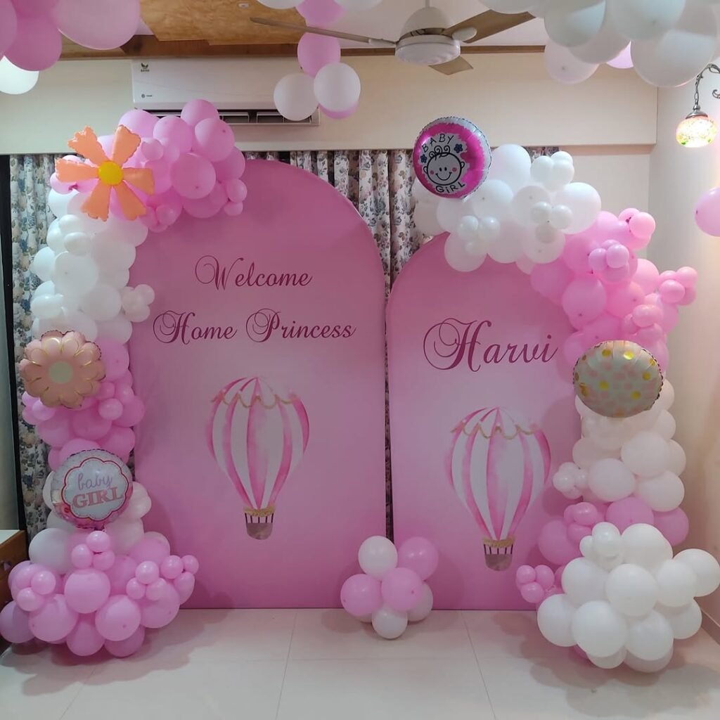 Baby Girl Welcome Setup