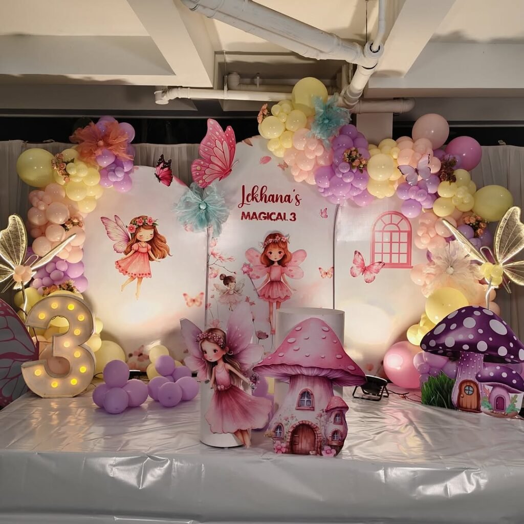 Fairy Theme Birthday Decoration