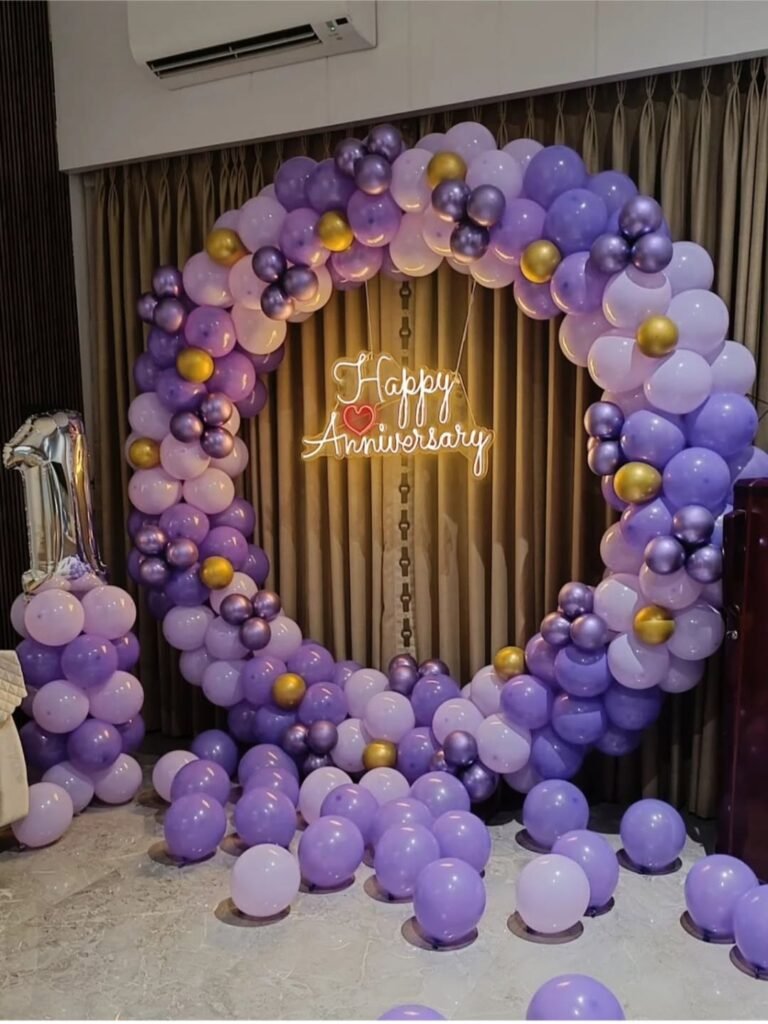 1st Month Anniversary Decoration