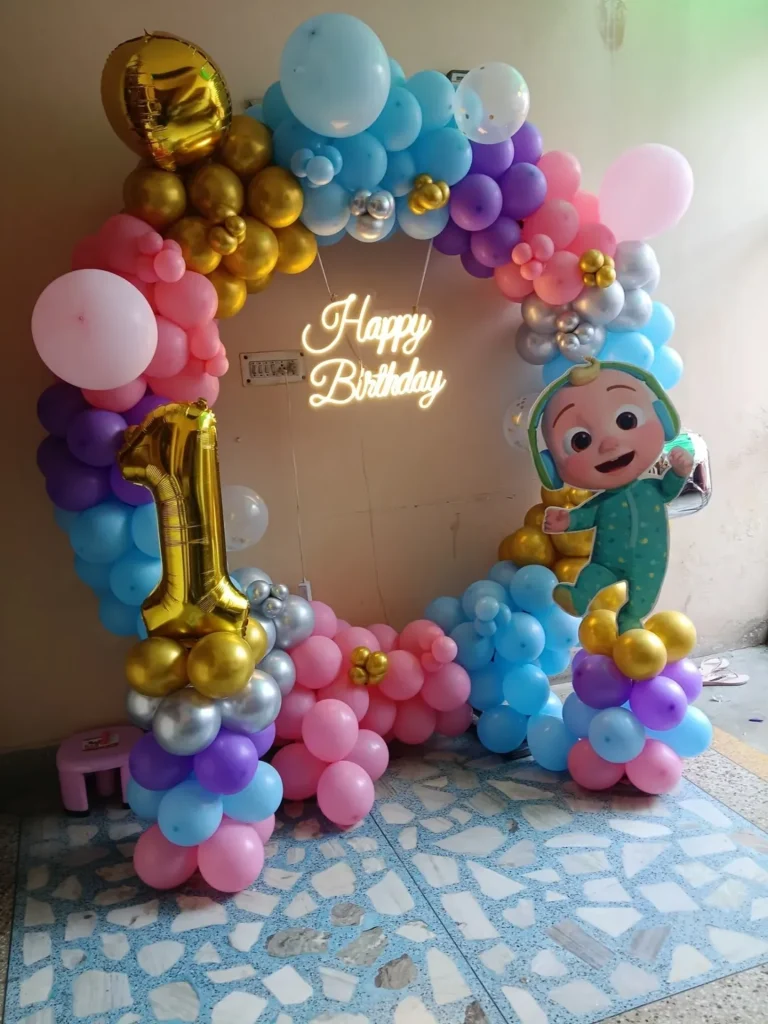 Cocomelon Theme Outdoor Decoration