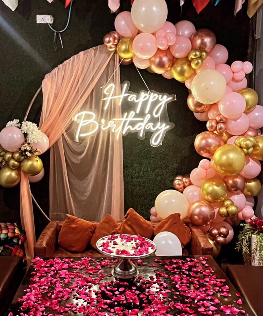 Surprise Birthday Decor For Wife