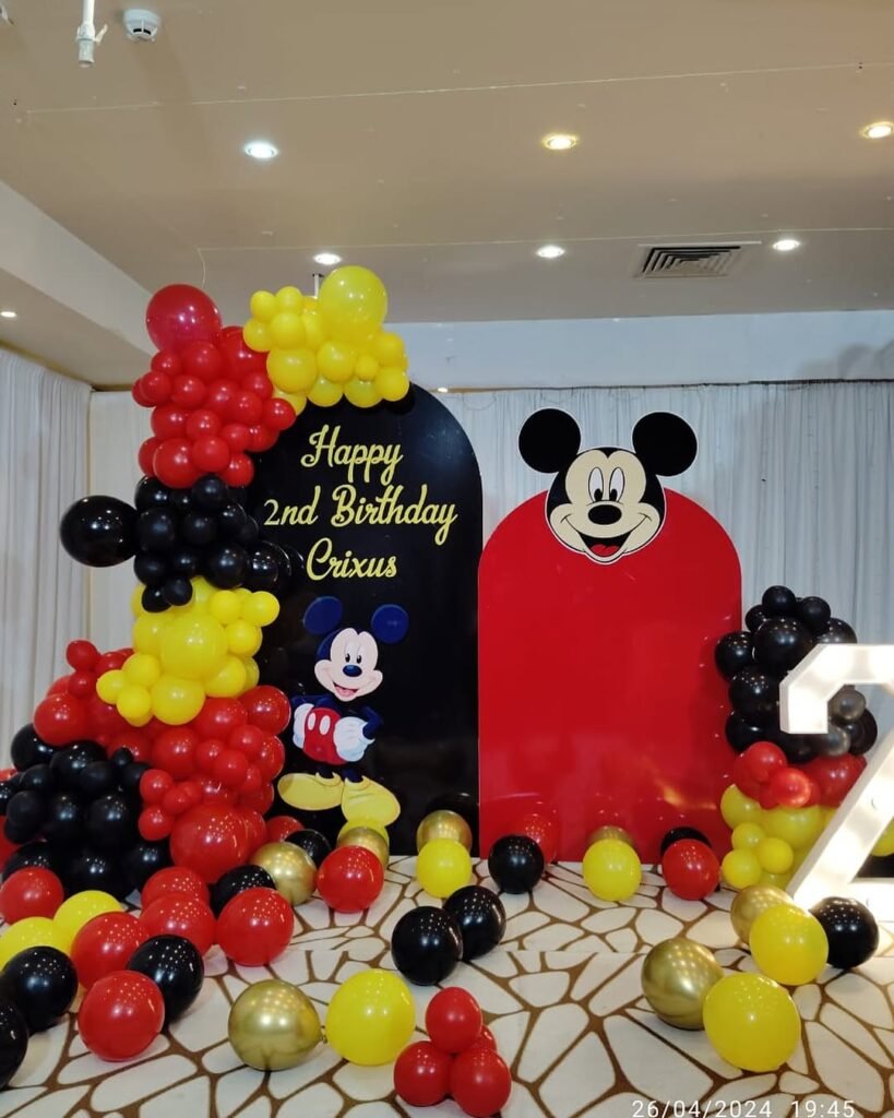 Mickey Mouse Theme Decor at Home