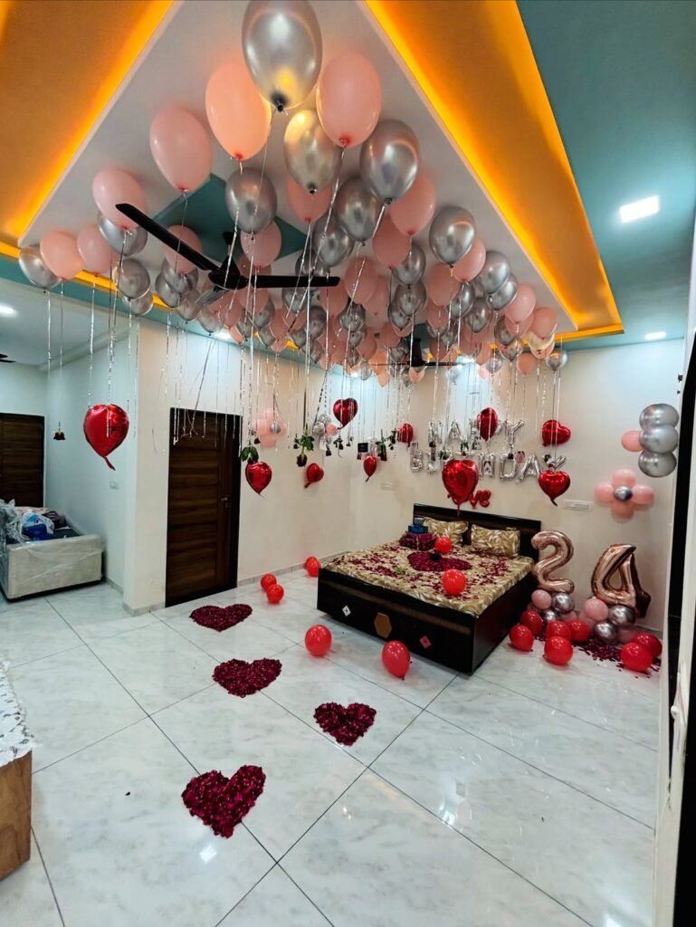 Birthday Romantic Room Surprise