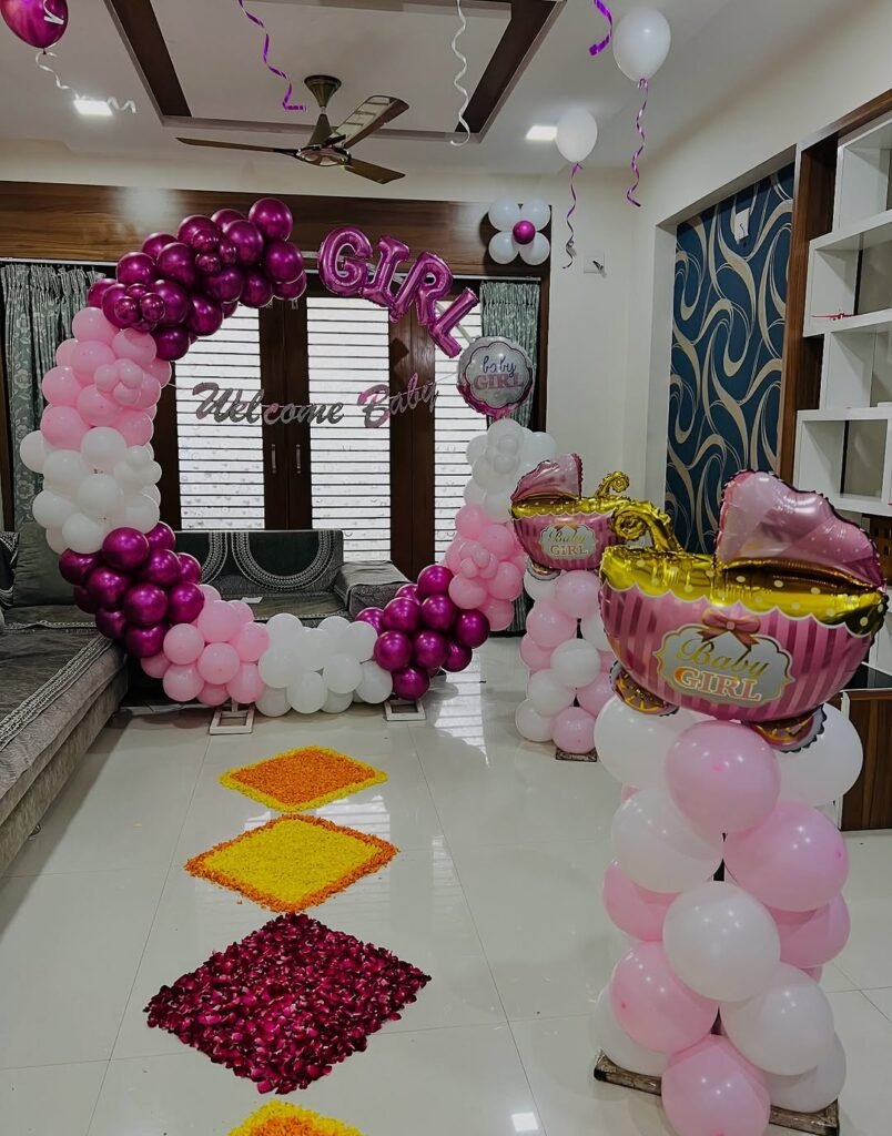 Welcome Baby Princess Decoration