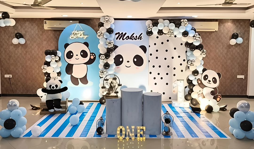 Panda Theme Stage Decoration