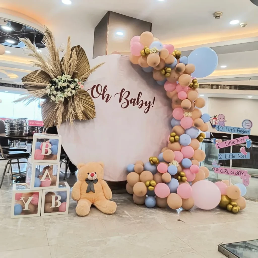 Outdoor Baby Shower Decoration