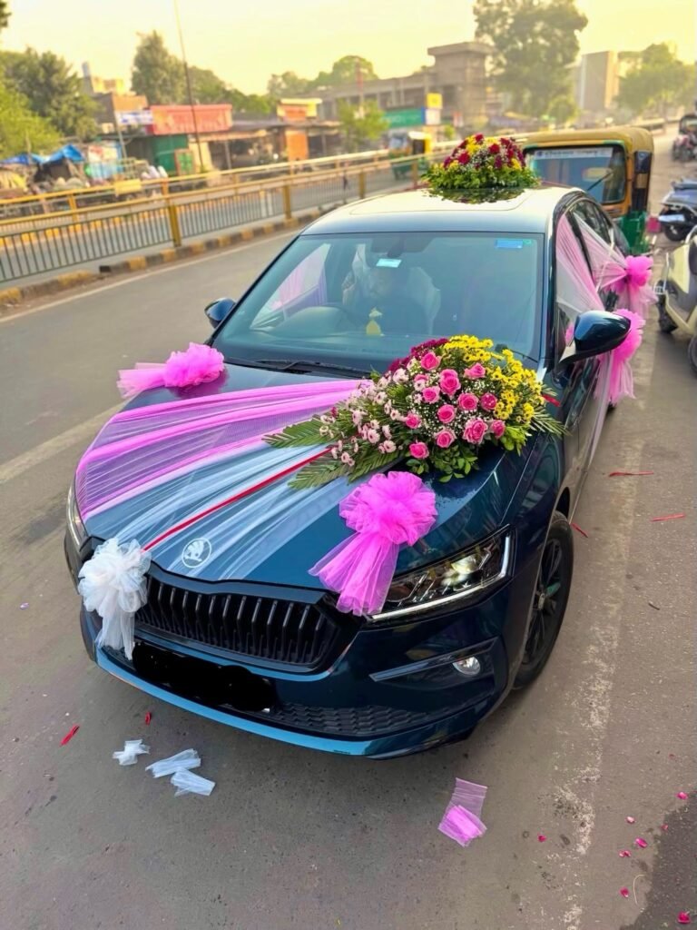 Personalized Wedding Car Decoration