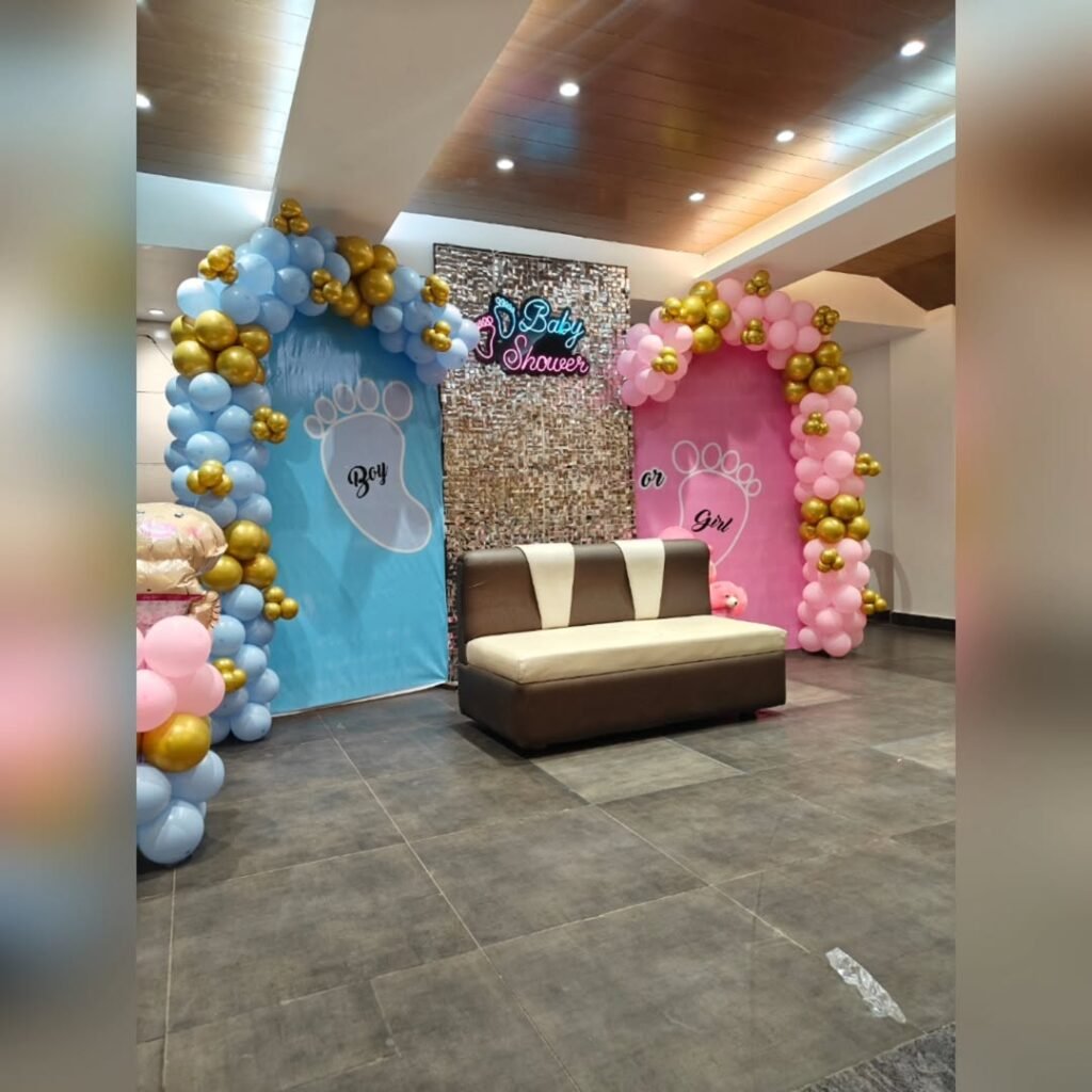 Baby Shower Hall Decoration