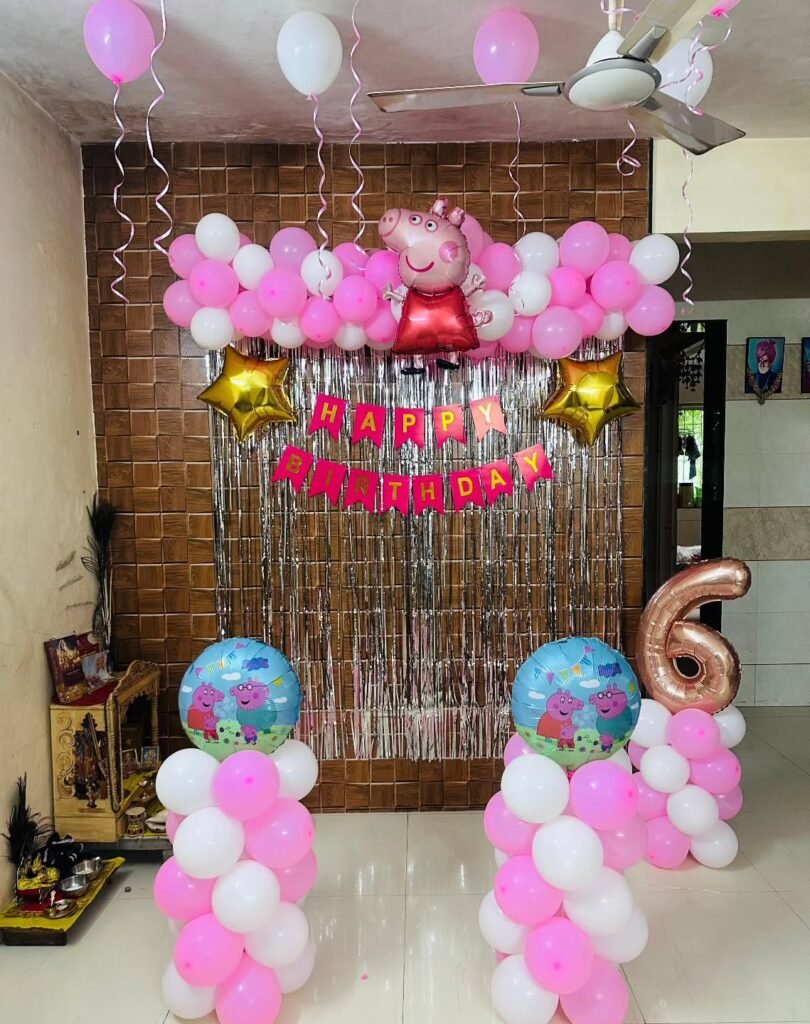 Basic Birthday Balloon Decoration
