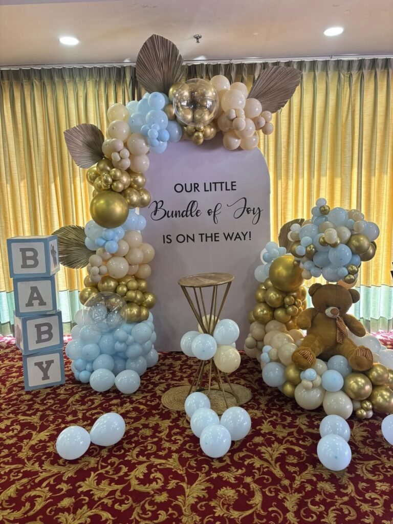 Boho Theme Baby Shower Backdrop