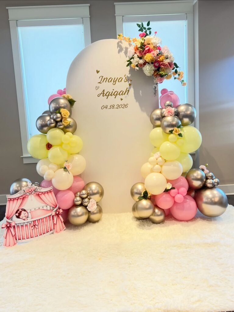 Aqiqah ceremony Decoration